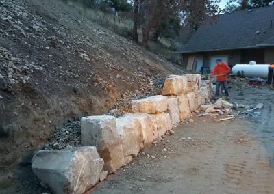 Rock Retaining Walls Lake Country