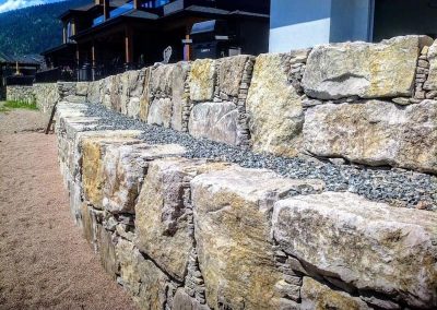 Rock Retaining Walls Lake Country